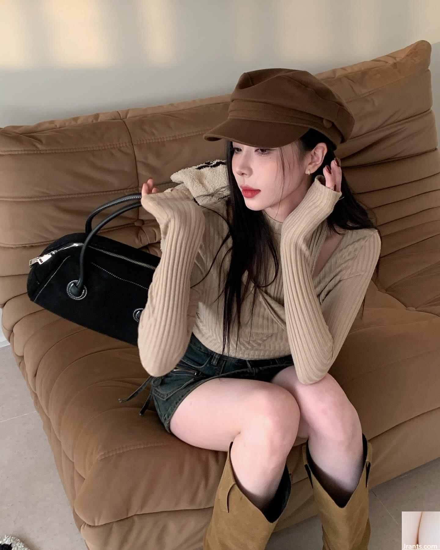 “Yuzhen” bộ ngực đầy đủ và đẹp không thể che giấu đôi chân quyến rũ của họ (9p) - Ảnh 6