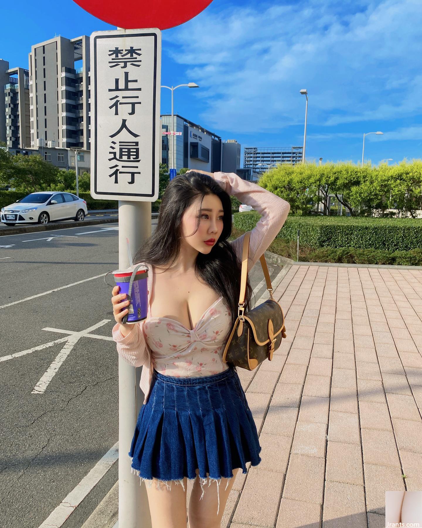 Nụ cười và hình dáng đầy đủ của “Yin Jia’an” hình dáng hoàn hảo và sự quyến rũ (21p) - Ảnh 5