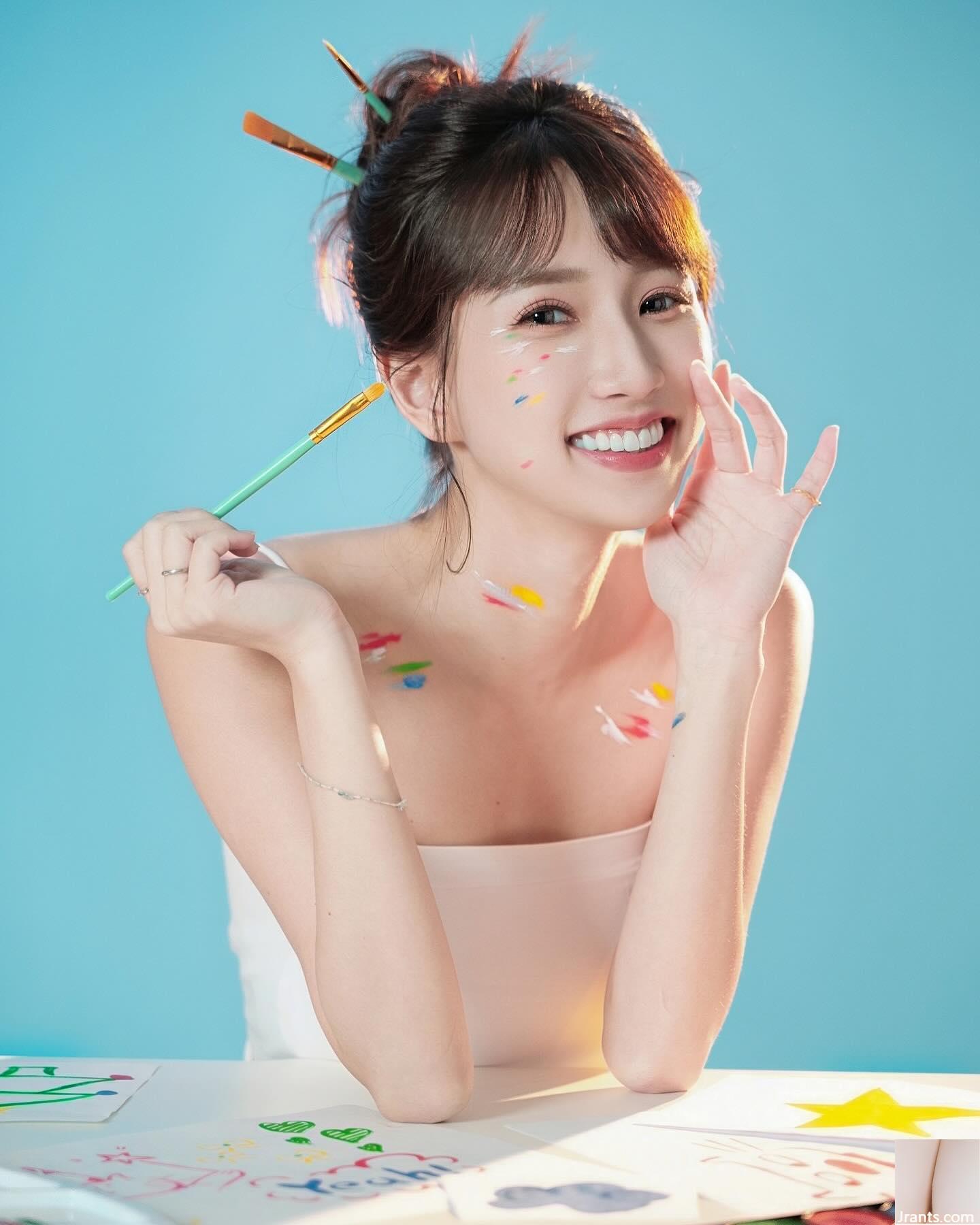 “Thỏ Pistachio Yan Yan” Mặt trước và mặt quá nóng và hoàn hảo (17p) - Ảnh 14