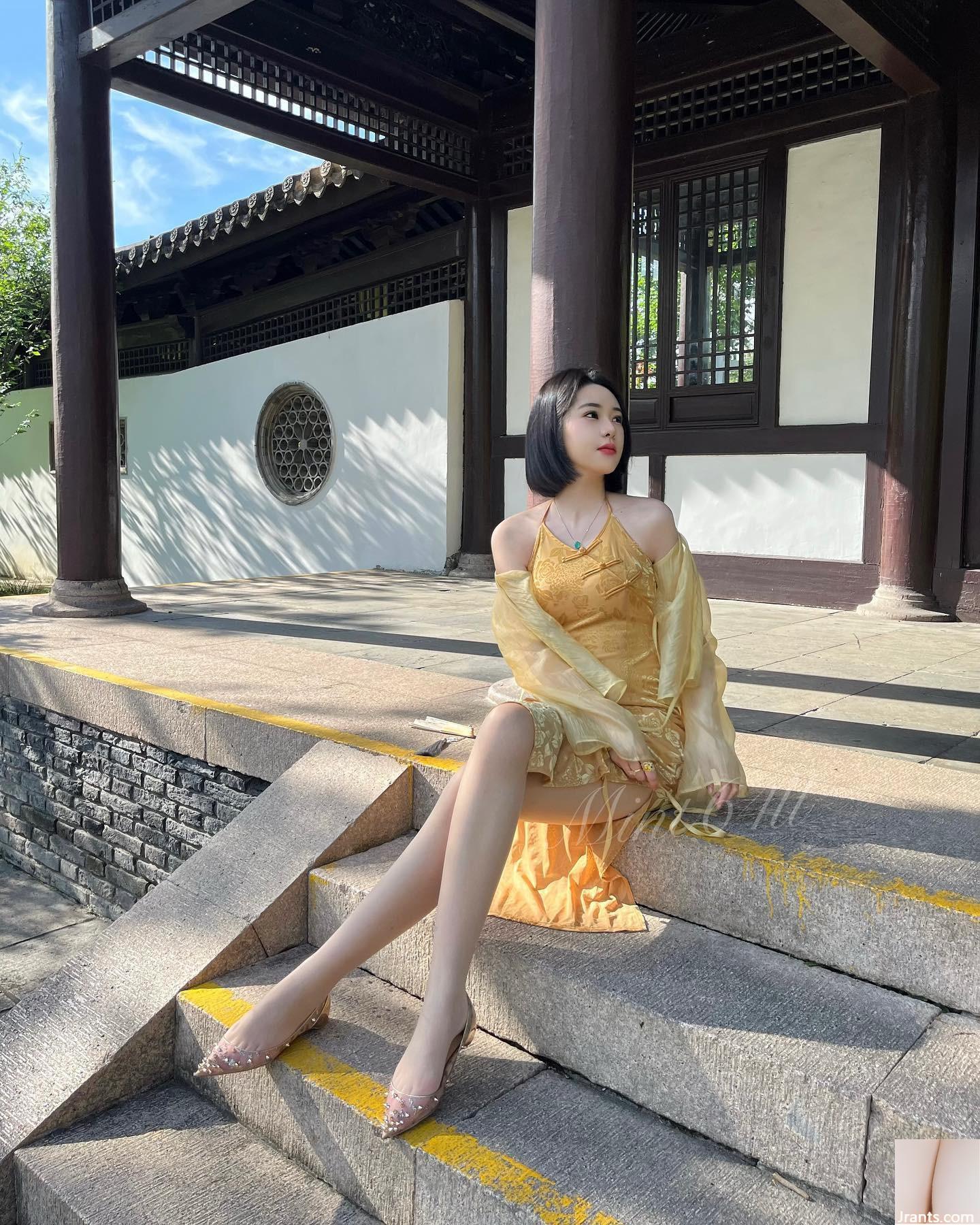 Ngoại hình kỳ diệu (Zhenghanyuan “với tính khí gợi cảm và bộ ngực đầy đặn (14p) - Ảnh 5