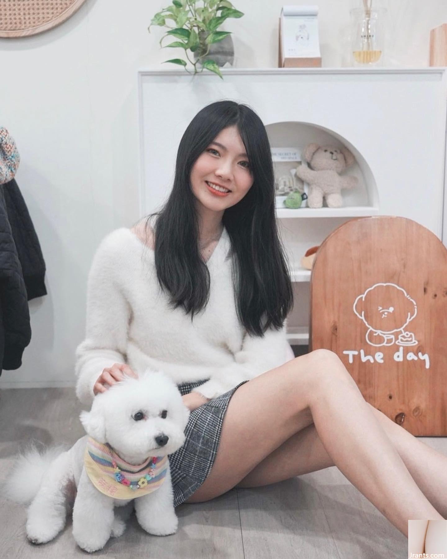 Vòng eo và ngực mỏng “Yvonne Xuanxuan’er” với làn da trắng và mềm cho thấy sự cám dỗ bóng đôi (23p) - Ảnh 5