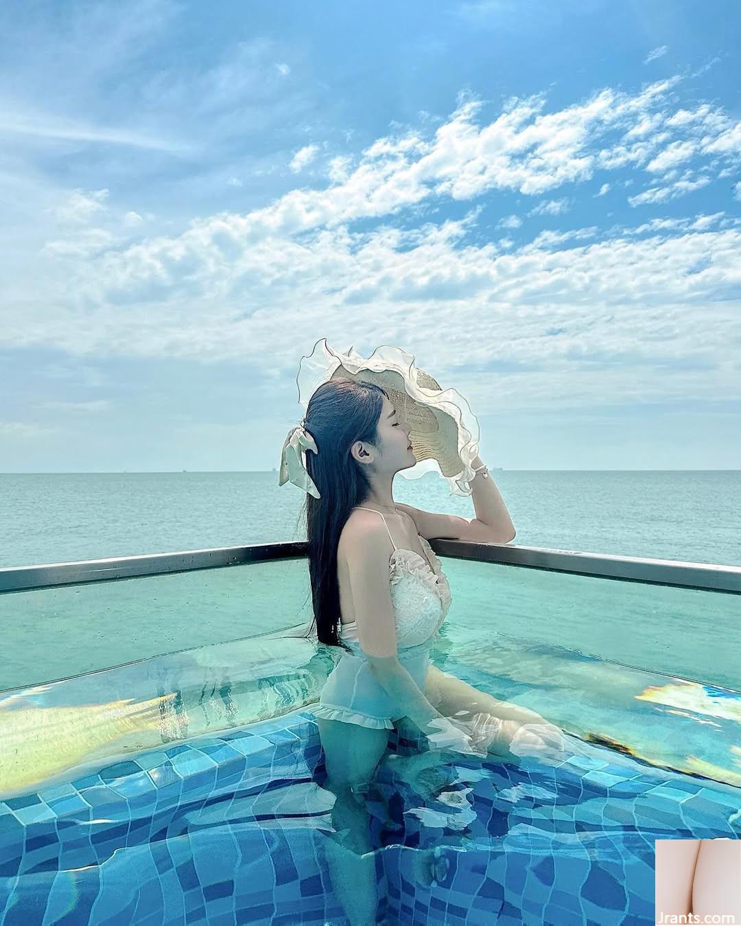 Phong cách tươi “Mi Tun” Hình dáng đẹp có thể nhìn thấy một cách mơ hồ (26p) - Ảnh 12