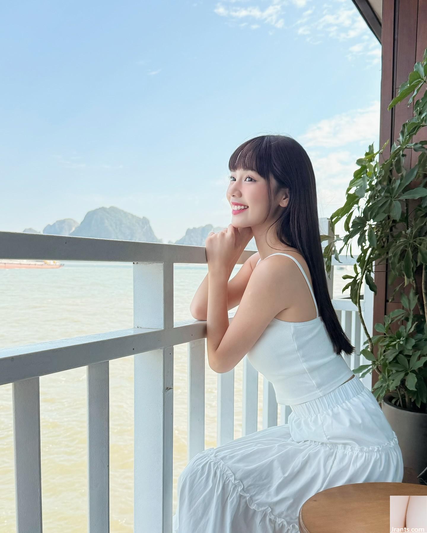 Đường cong gợi cảm của “Abby Lin Xialei” đột nhiên xuất hiện trong rãnh sâu rất hấp dẫn! - Ảnh 31