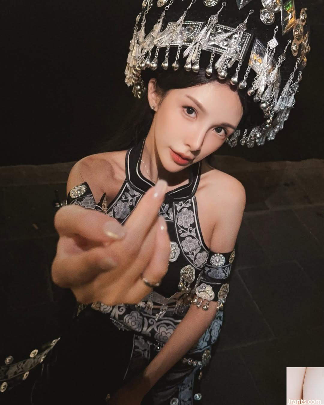 Người nổi tiếng internet nổi tiếng “Lala Su Xinning” có cả ngọt ngào và gợi cảm (32p) - Ảnh 12