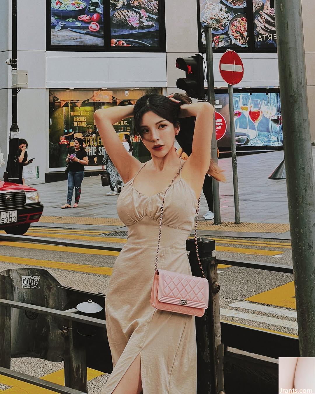 Người nổi tiếng internet nổi tiếng “Lala Su Xinning” có cả ngọt ngào và gợi cảm (32p) - Ảnh 5