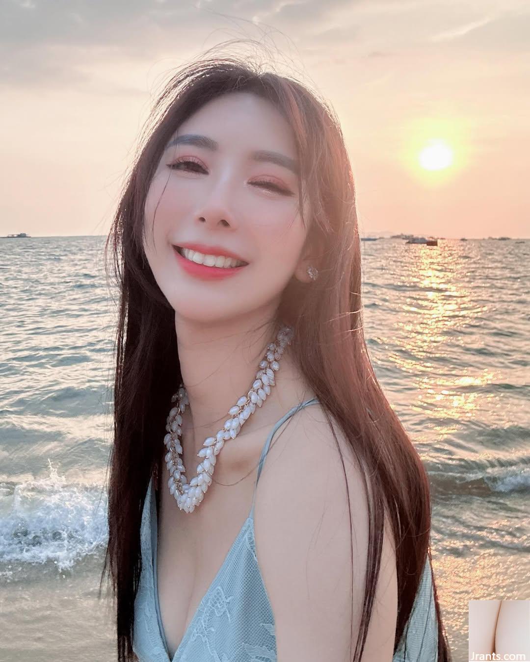 Nụ cười giống như Anglo “Zhen Xin Tiffany Lin” Không thể giấu Sexy (40p) - Ảnh 12