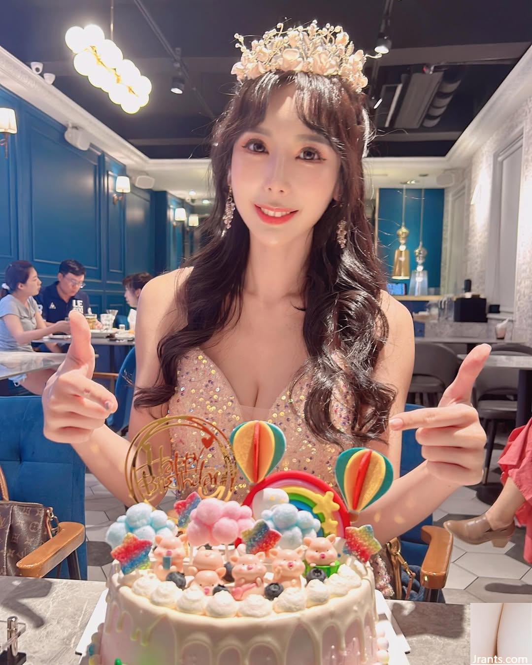 Nụ cười giống như Anglo “Zhen Xin Tiffany Lin” Không thể giấu Sexy (40p) - Ảnh 16