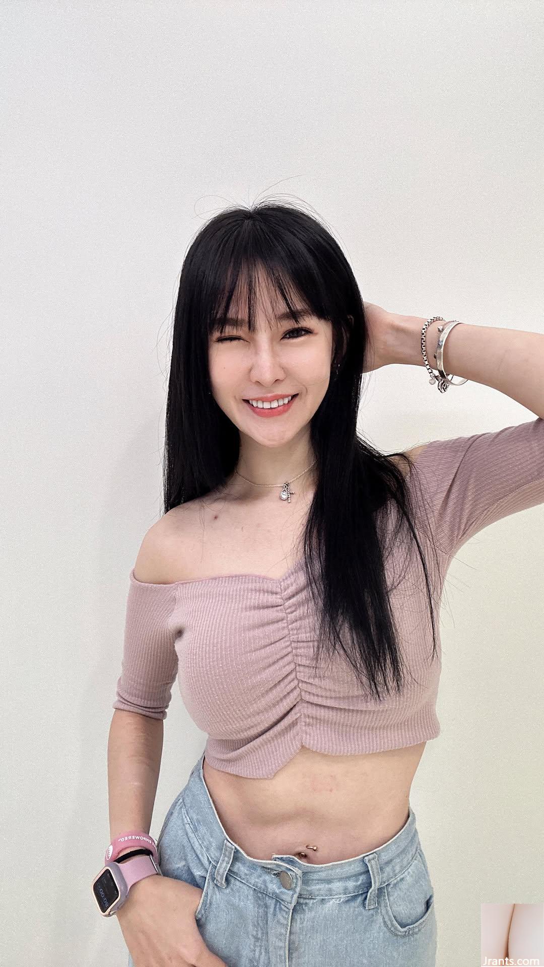 Bạn gái nguyên bản cảm giác “Li Yunzhen taco” ngực được tiếp xúc một chút để hiển thị các đường cong hấp dẫn (40p) - Ảnh 18