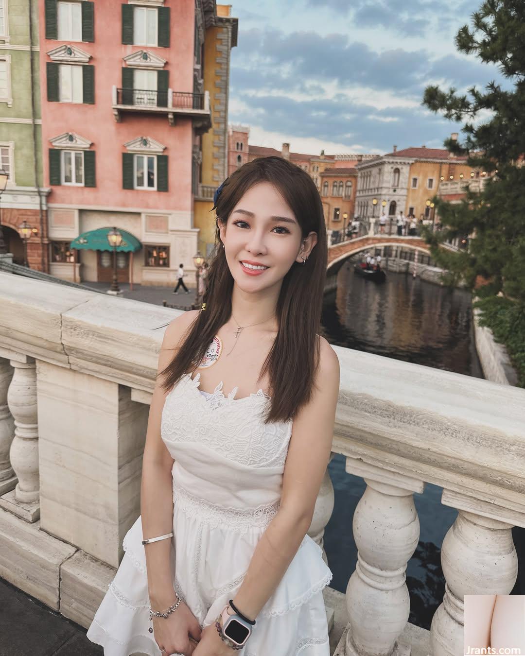 Bạn gái nguyên bản cảm giác “Li Yunzhen taco” ngực được tiếp xúc một chút để hiển thị các đường cong hấp dẫn (40p) - Ảnh 40