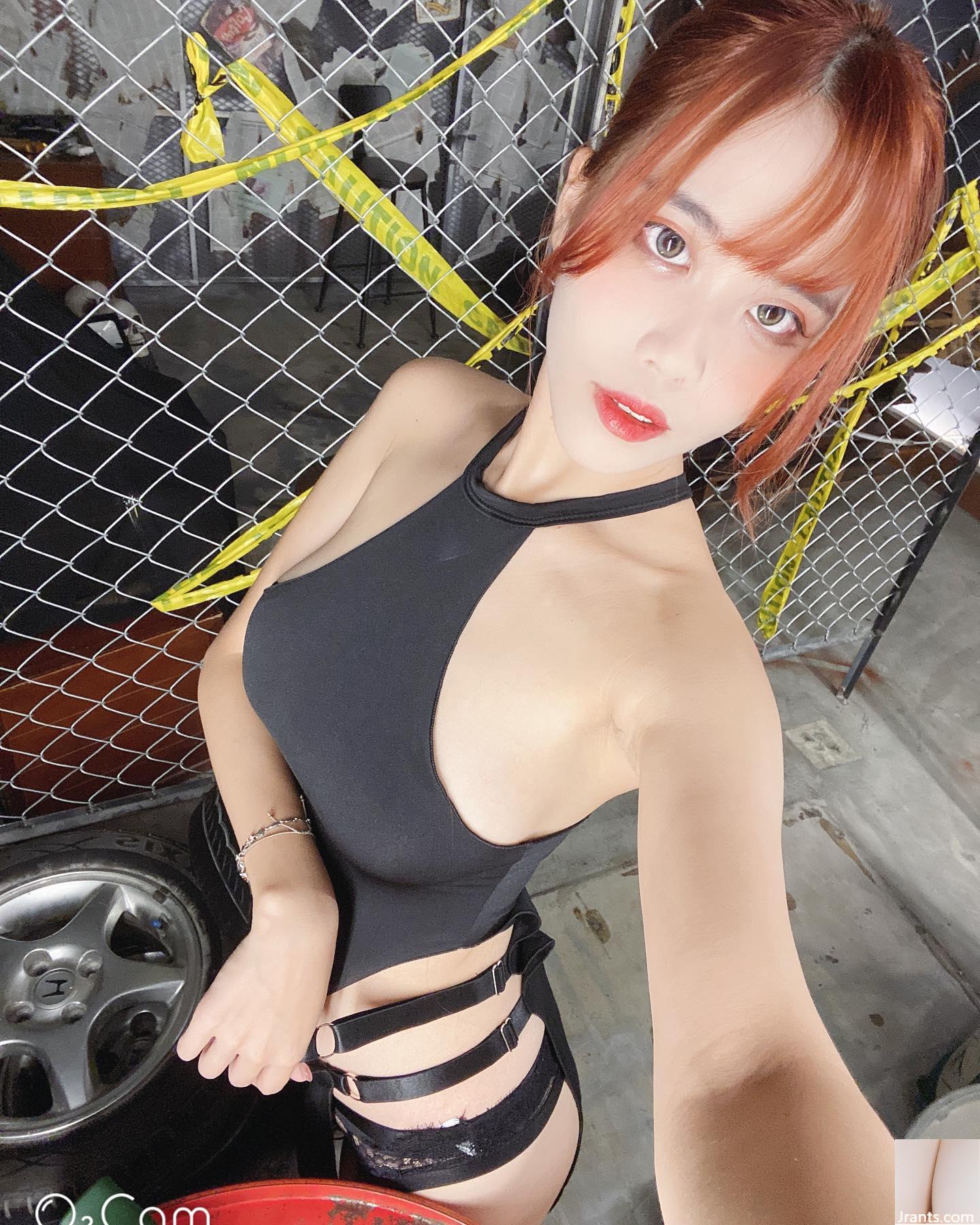 (Ruby Xiaoxu “Cơ thể nóng chứa đầy vật liệu và hương thơm (28p) - Ảnh 4