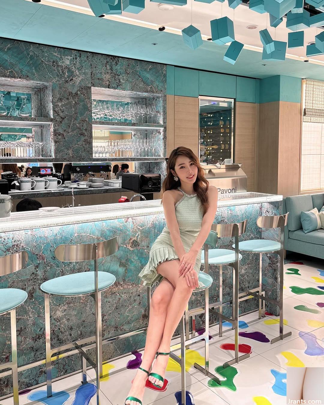 Sự ngọt ngào ngoài bảng xếp hạng “Zhu Qiyu” eo thon + làn da trắng ngần, quá chuẩn (31P) - Ảnh 16