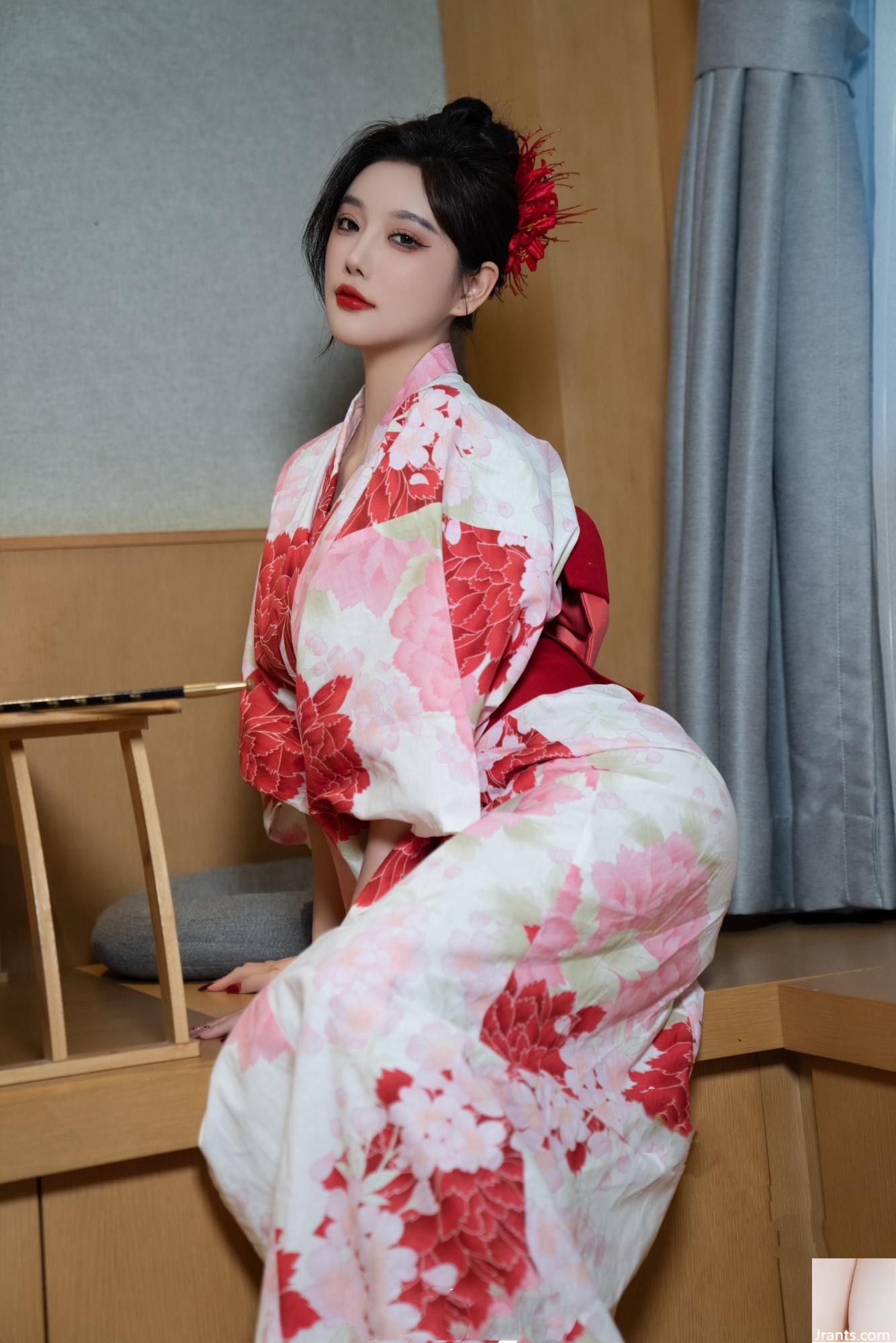 Yang Chenchen kimono Nhật Bản (106P) - Ảnh 17