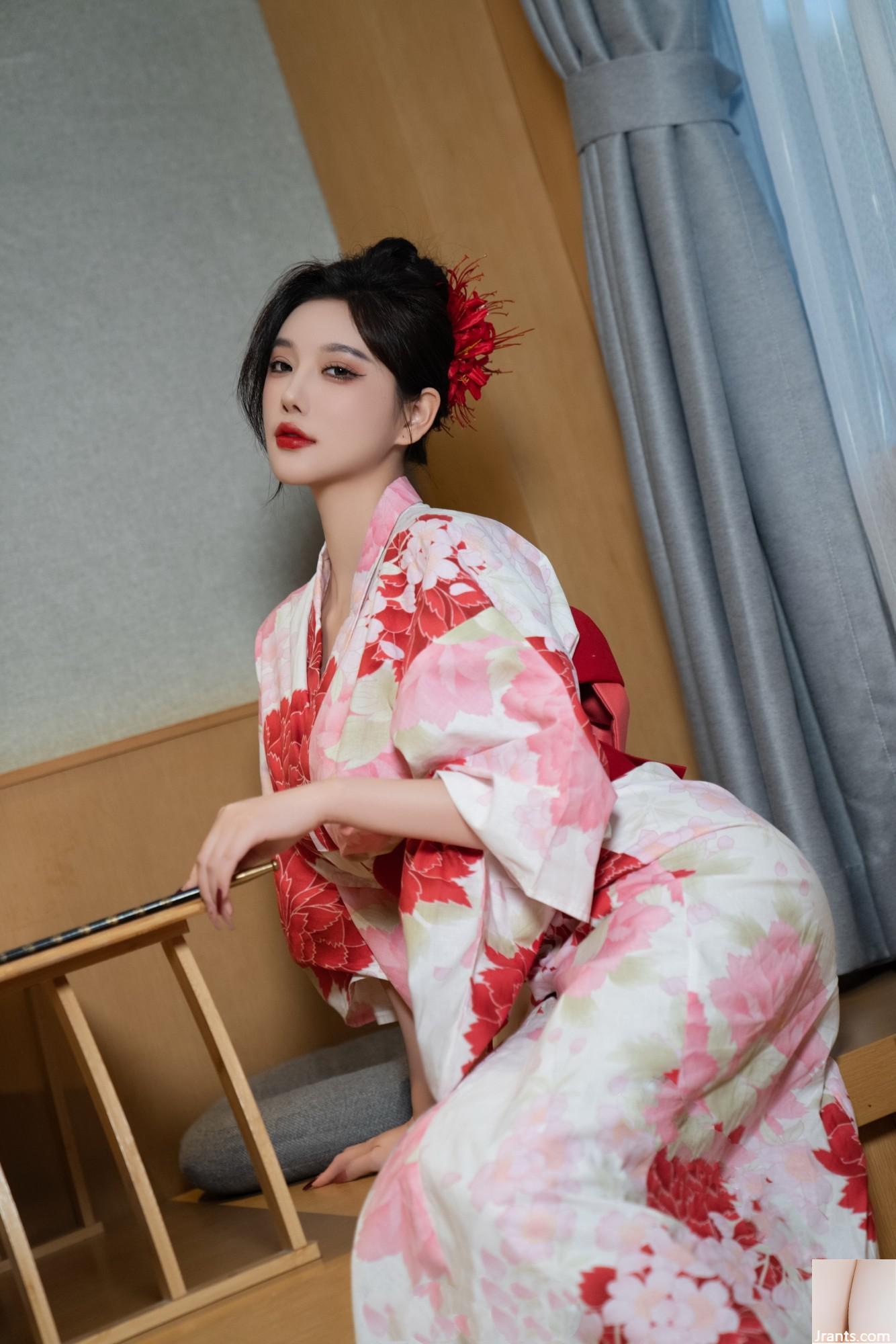 Yang Chenchen kimono Nhật Bản (106P) - Ảnh 22