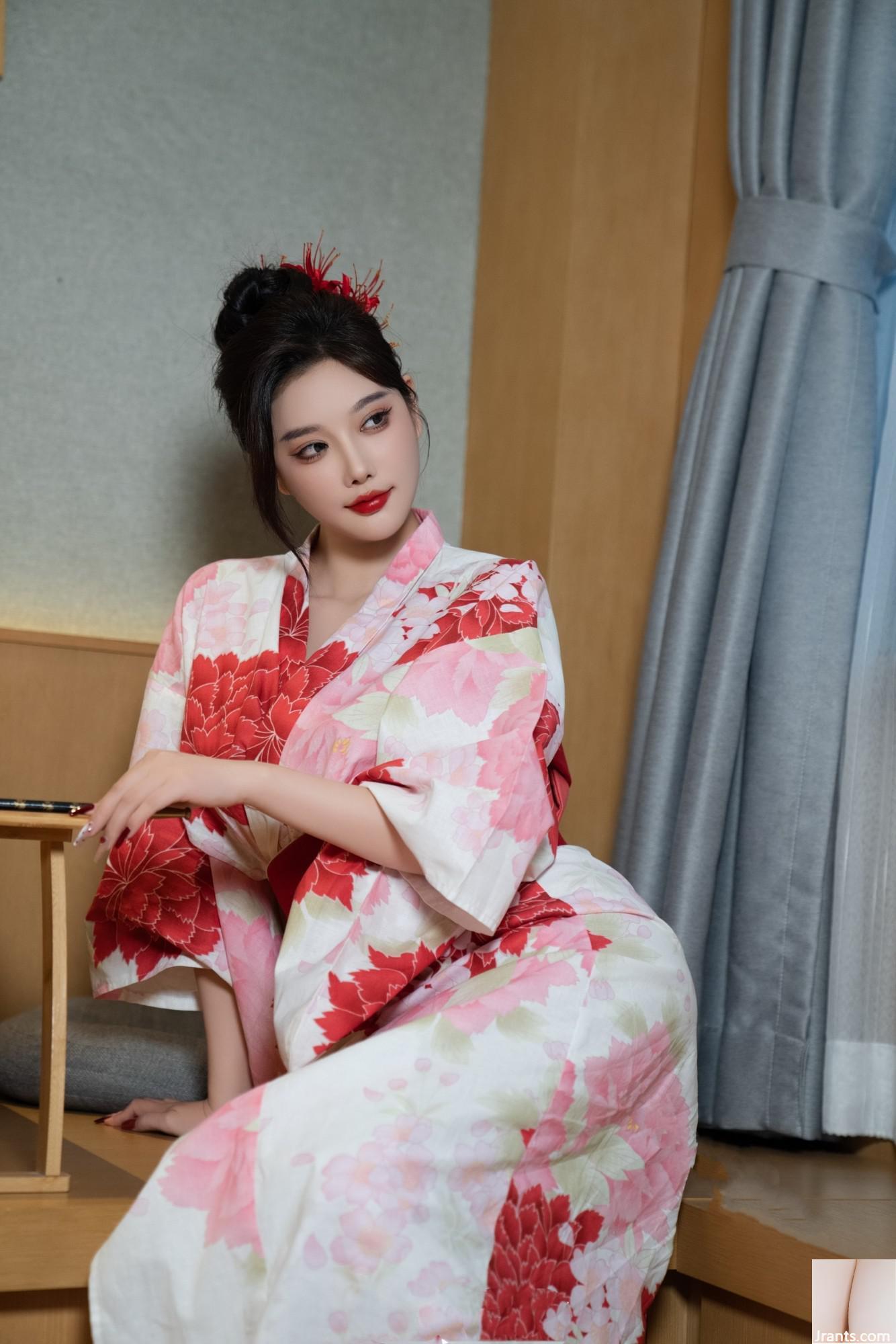 Yang Chenchen kimono Nhật Bản (106P) - Ảnh 24