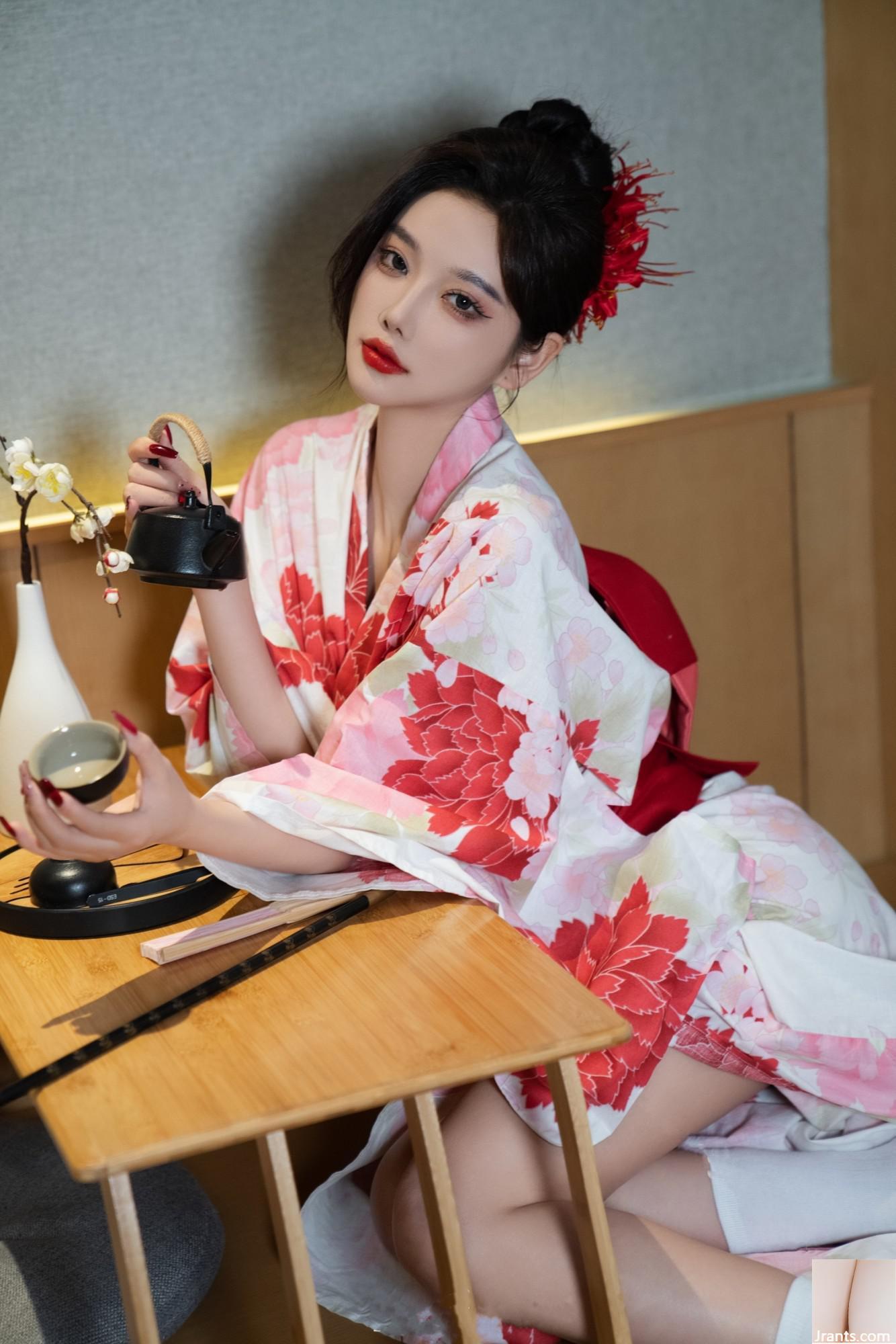 Yang Chenchen kimono Nhật Bản (106P) - Ảnh 37