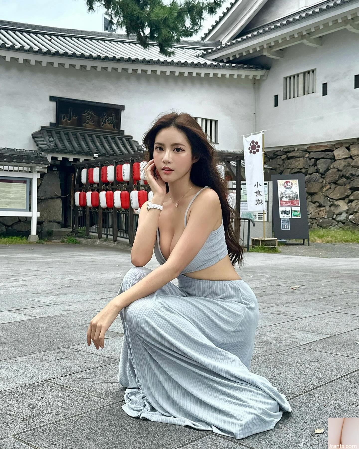 Lượng sữa đầy đặn của rãnh sâu như tuyết “Huang Zingting Viv” hoàn toàn phù hợp với vóc dáng trắng nõn và dịu dàng (14P) - Ảnh 11