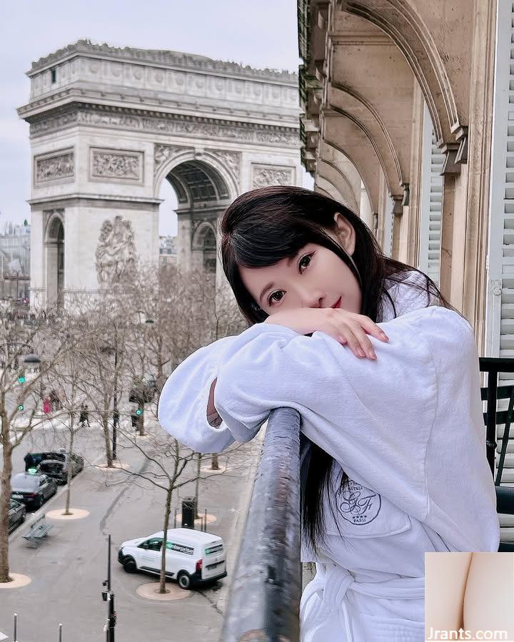 Hot girl (Cai Yi) Đêm giao thừa Pháp, IGyugirlcat (22P) - Ảnh 2