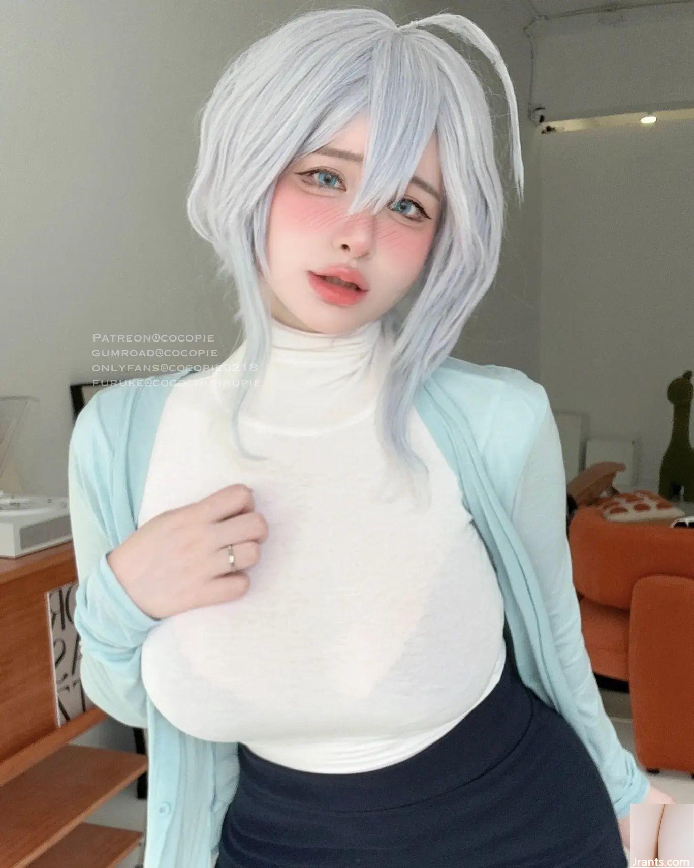 CocoPie” Ngực khủng khủng đến mức khiến người ta không thể chịu nổi. Người lớn tuổi trên ngực quá đẹp (20P) - Ảnh 16