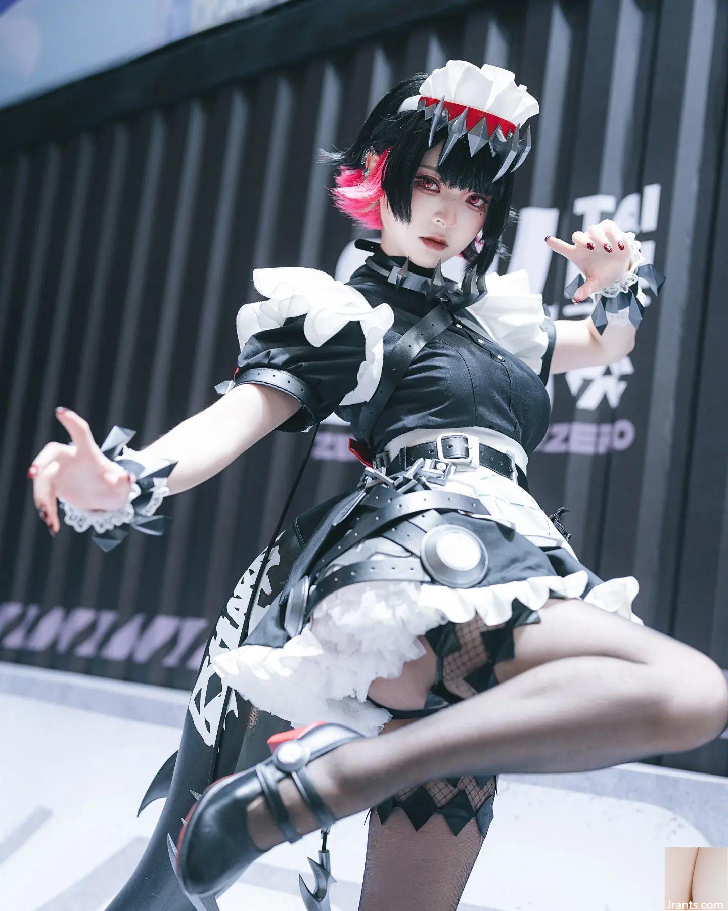 Góc nhìn cực kỳ quyến rũ của Xiehui của người nổi tiếng ngực khủng trên Internet “Zhi Aor” (18P) - Ảnh 8