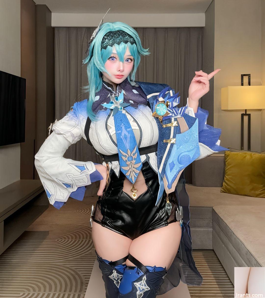 (Bộ ngực đẹp trắng nõn và dịu dàng “Neko chín đuôi”, bộ ngực đầy đặn quá dữ tợn để chống lại sự cám dỗ của toàn cơ thể (20P) - Ảnh 14