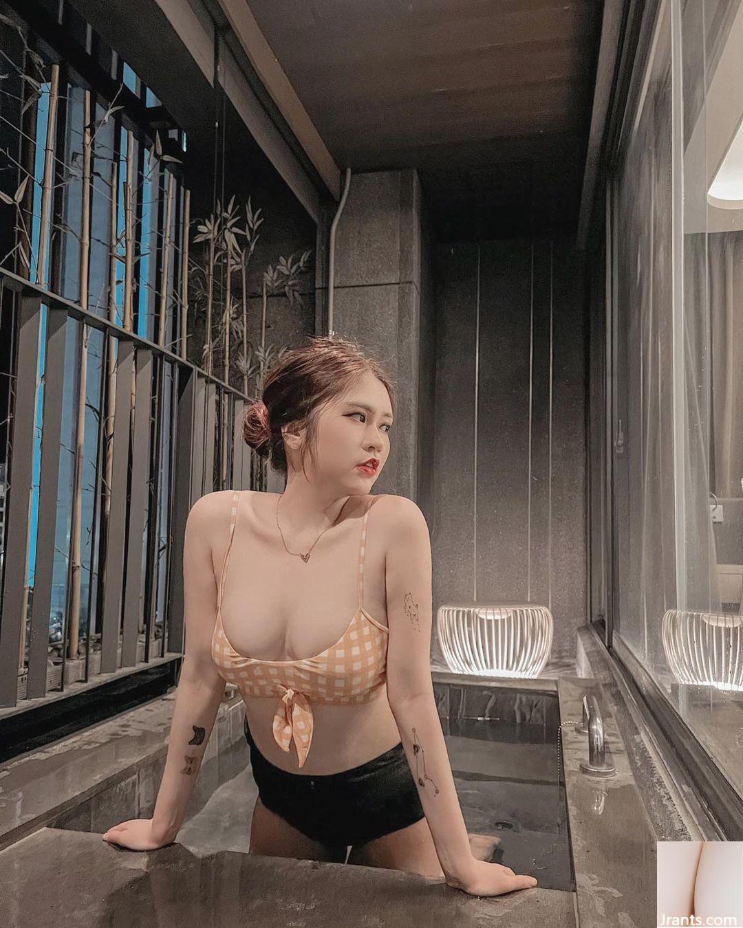 Bộ ngực khủng “Pink Fen” đáng ghen tị không thể che giấu (27P) - Ảnh 21