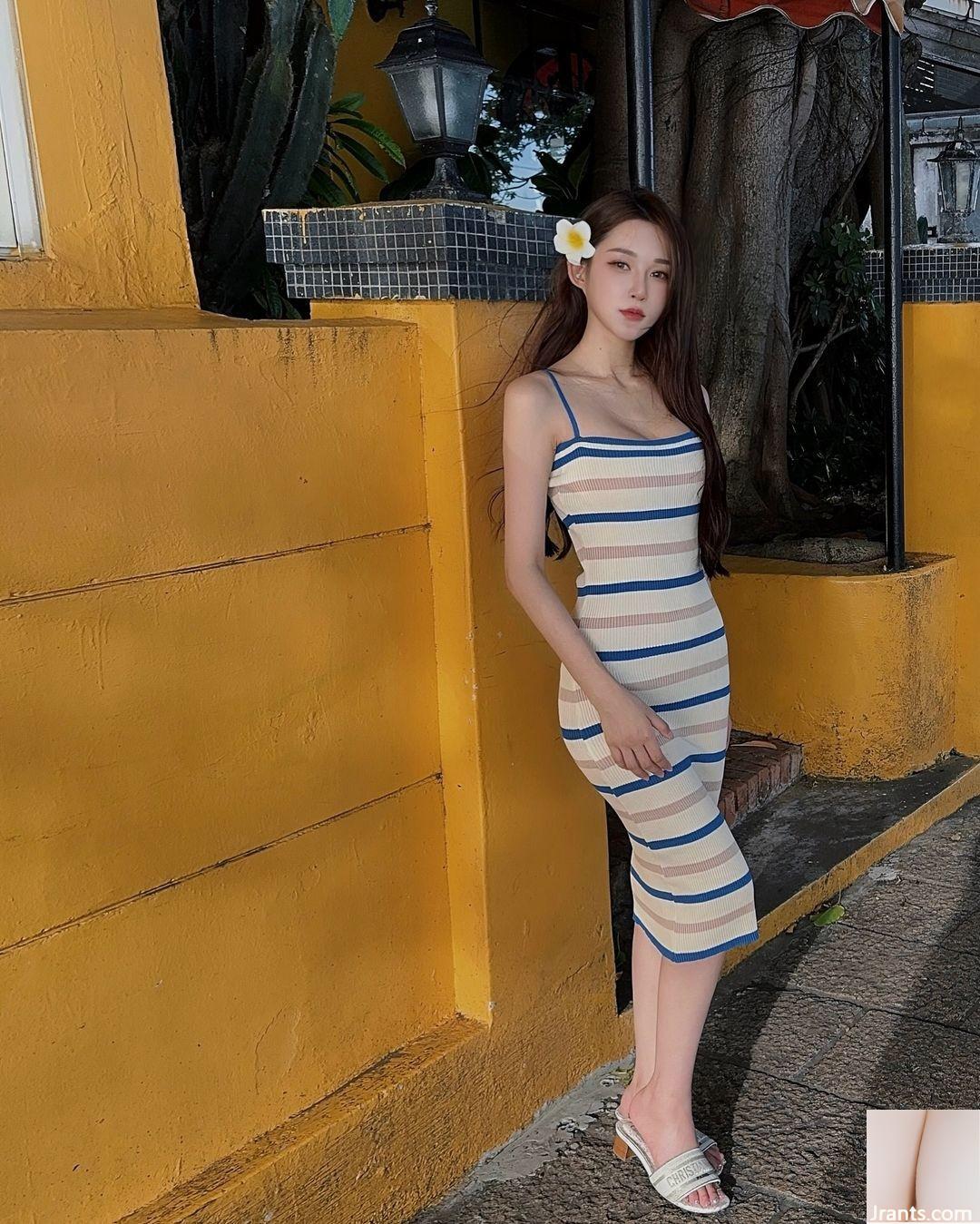 (kaisha” Khuôn mặt xinh đẹp, dễ thương kết hợp với dáng người trắng nõn và dịu dàng thật tuyệt vời (44P) - Ảnh 35