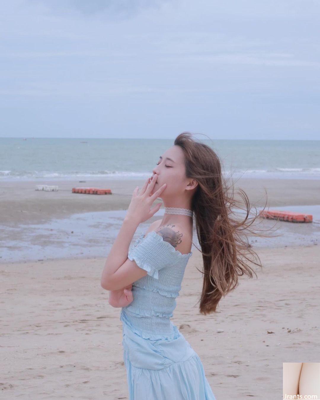 Làn da trắng như tuyết quyến rũ “Ha Geng” với bộ ngực dài và đẹp đến nao lòng (28P) - Ảnh 15