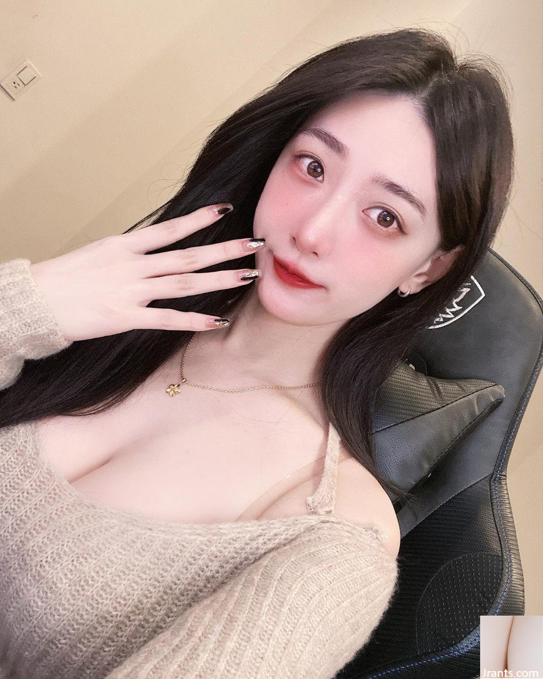 Cô gái ngực bự “Waiwai” có bộ ngực thấp và đầy cám dỗ, thực sự hoàn hảo (37P - Ảnh 25