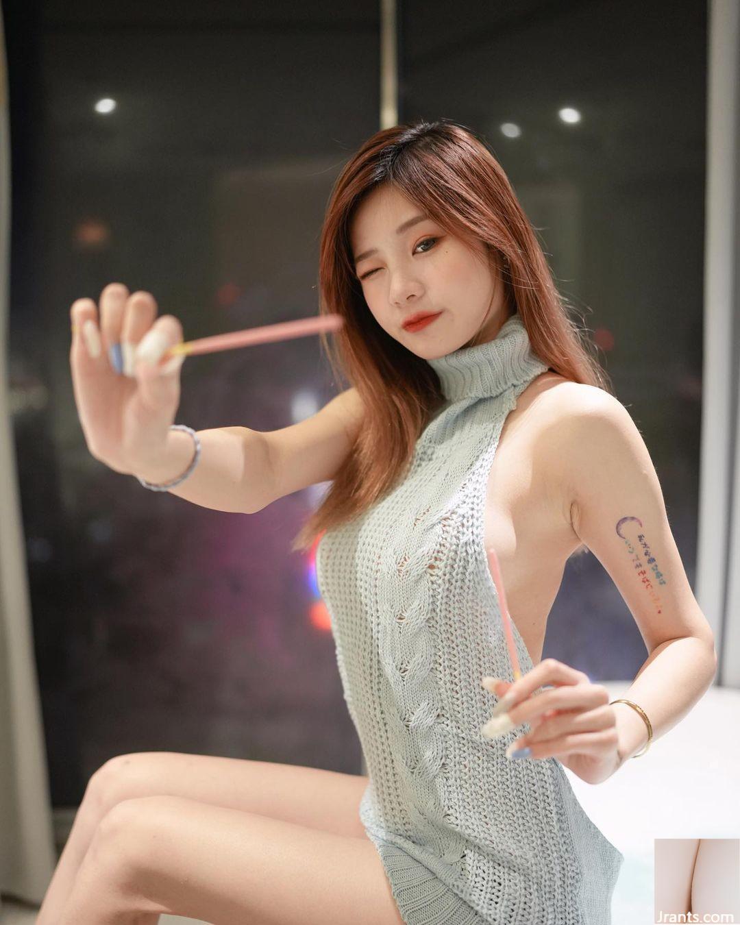 Khí chất tươi tắn “Quả lê” nụ cười ngọt ngào quyến rũ, em gái ngọt ngào giấu kín không để lộ (19P) - Ảnh 4