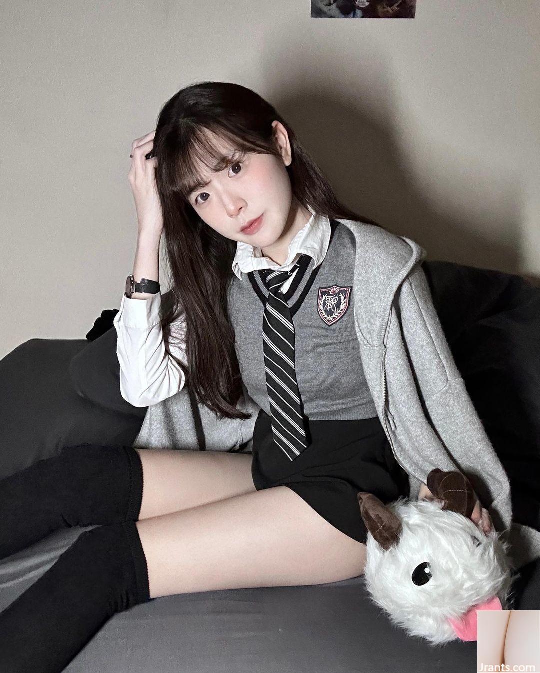 Cô gái ngực nóng tính “Li Yinyin Da Luwei” có giới hạn kích thước cơ thể tối đa (19P) - Ảnh 7