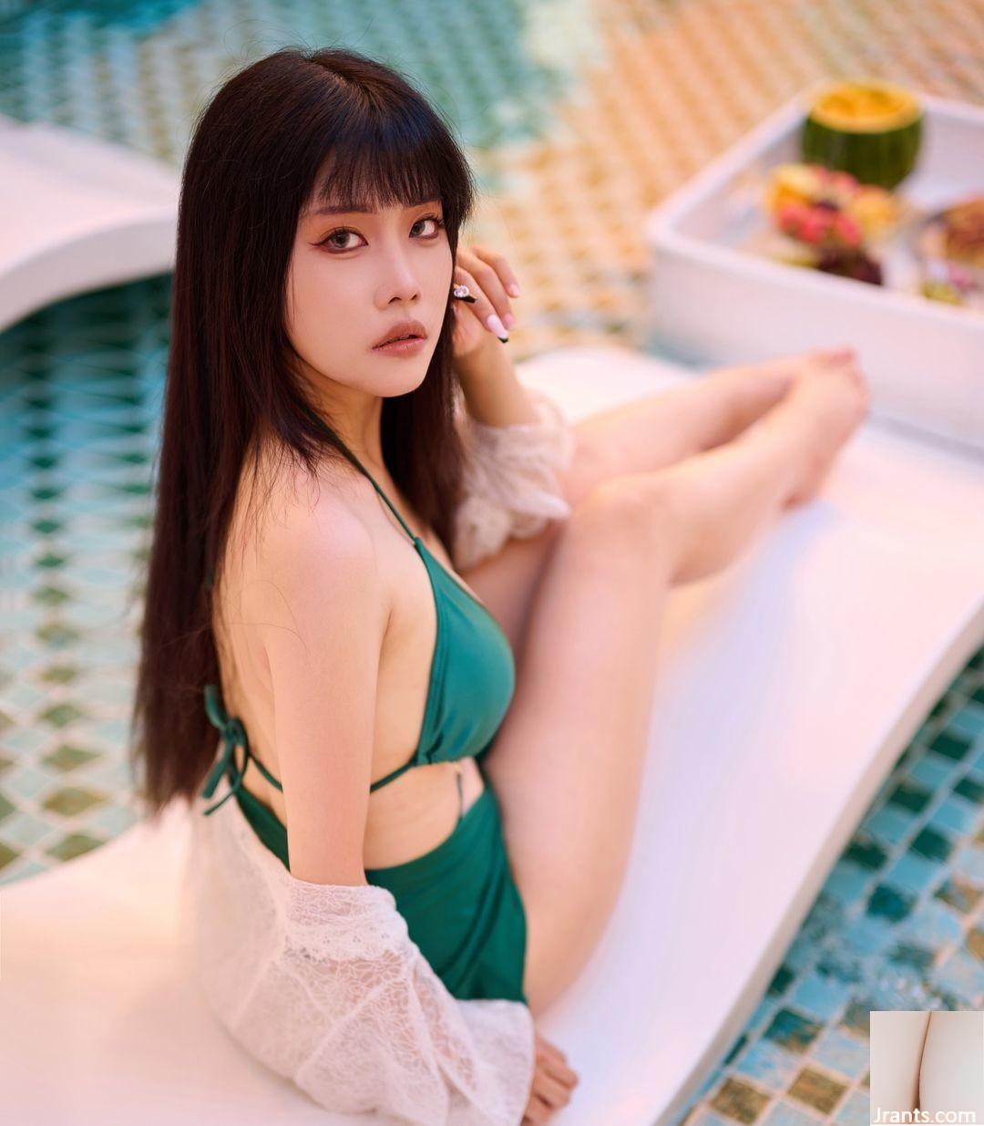 Vẻ quyến rũ đến Hụt hơi của tiểu quỷ nóng bỏng “Eyo” (56P) - Ảnh 12