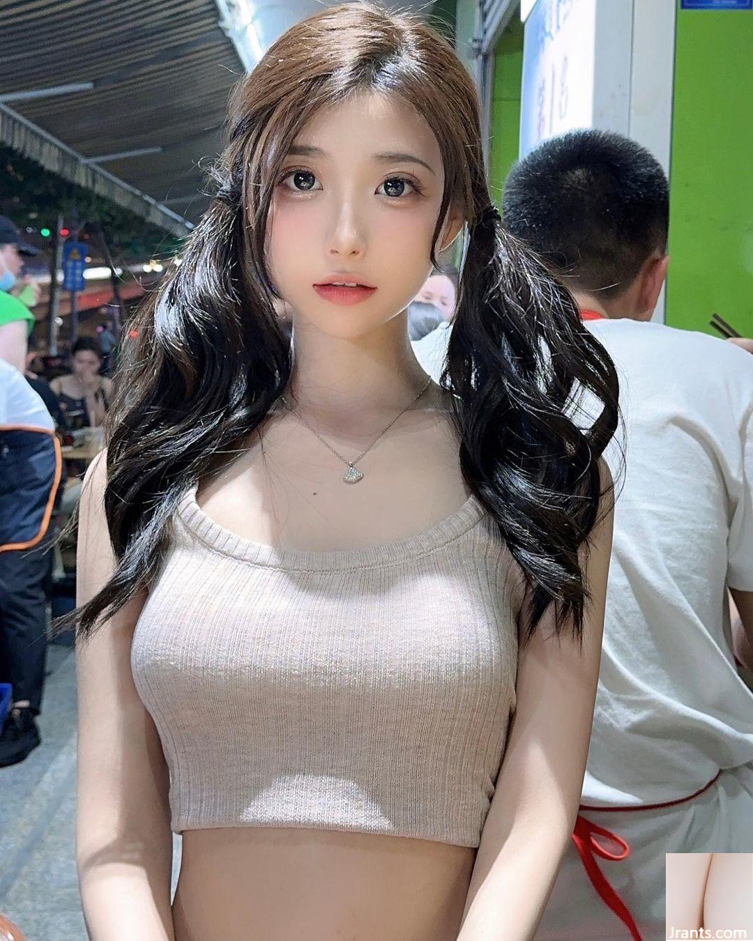 “Chen Nini” dễ thương và quyến rũ với dáng người đẹp và chữ V sâu, tất cả đều lộ ra ngoài (47P) - Ảnh 30