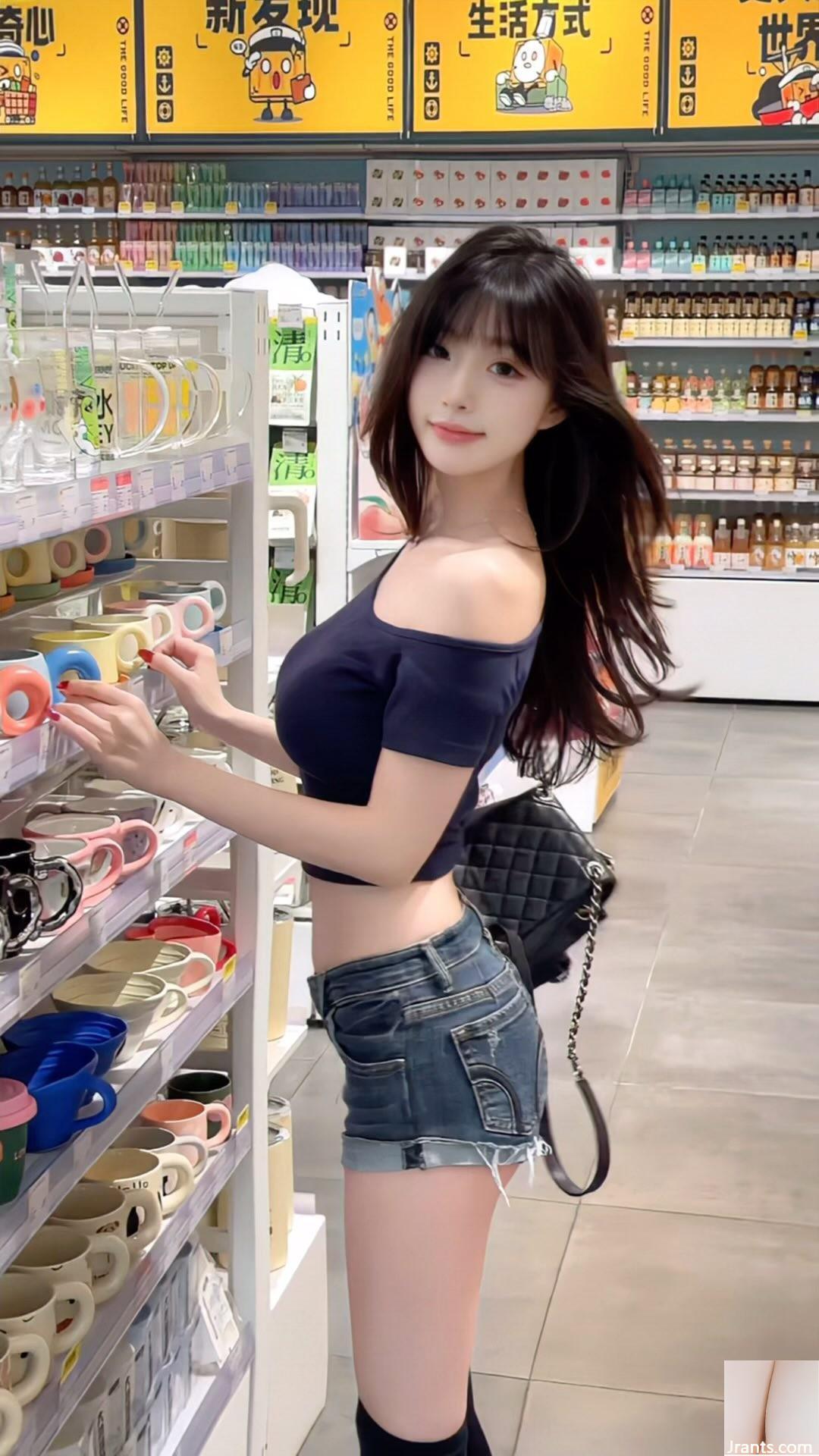 “Chen Nini” dễ thương và quyến rũ với dáng người đẹp và chữ V sâu, tất cả đều lộ ra ngoài (47P) - Ảnh 42