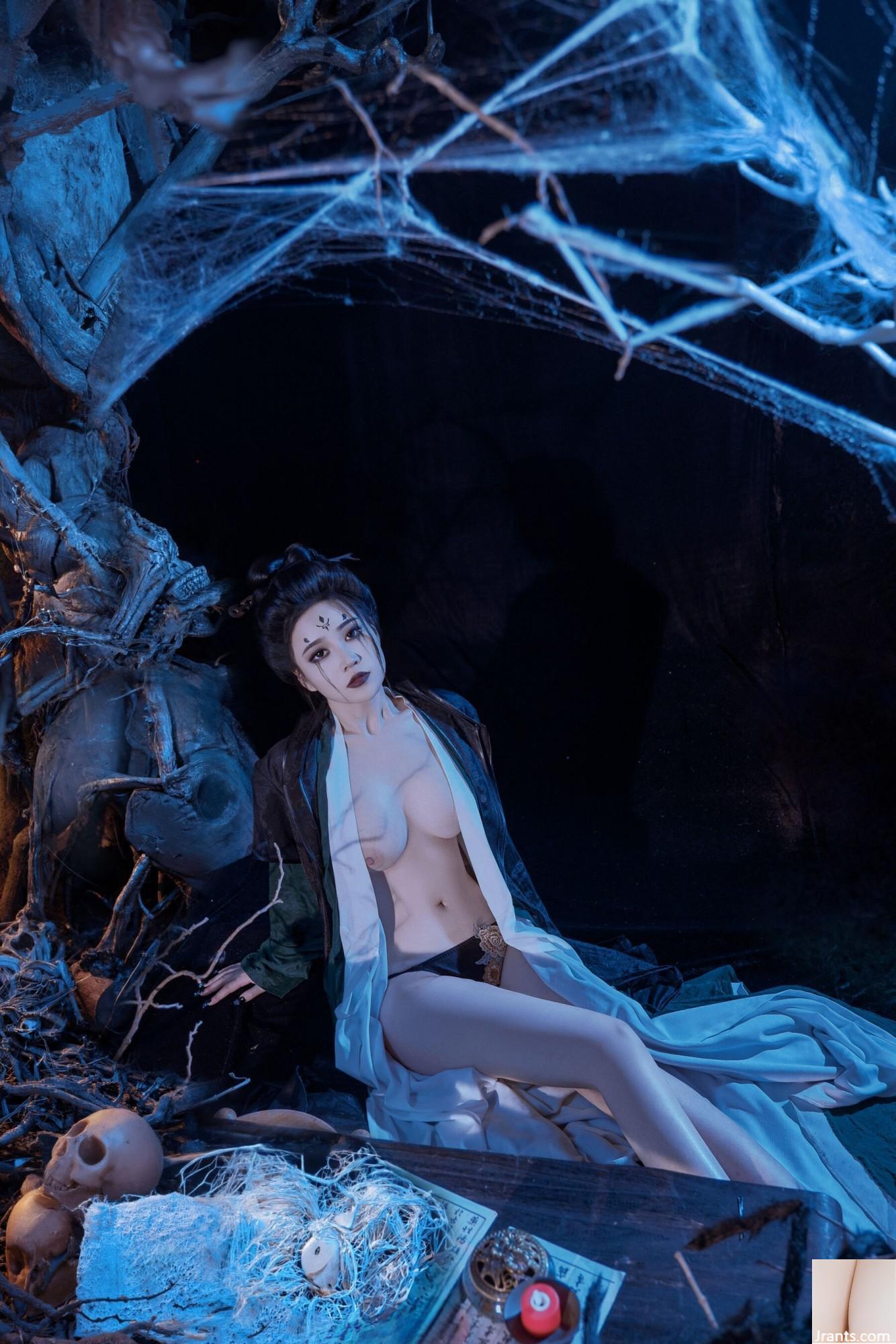 Nian Nian (Ảnh) Huyền thoại đen Ngộ Không “Em gái nhện Jing Si Mei” (80P) - Ảnh 23