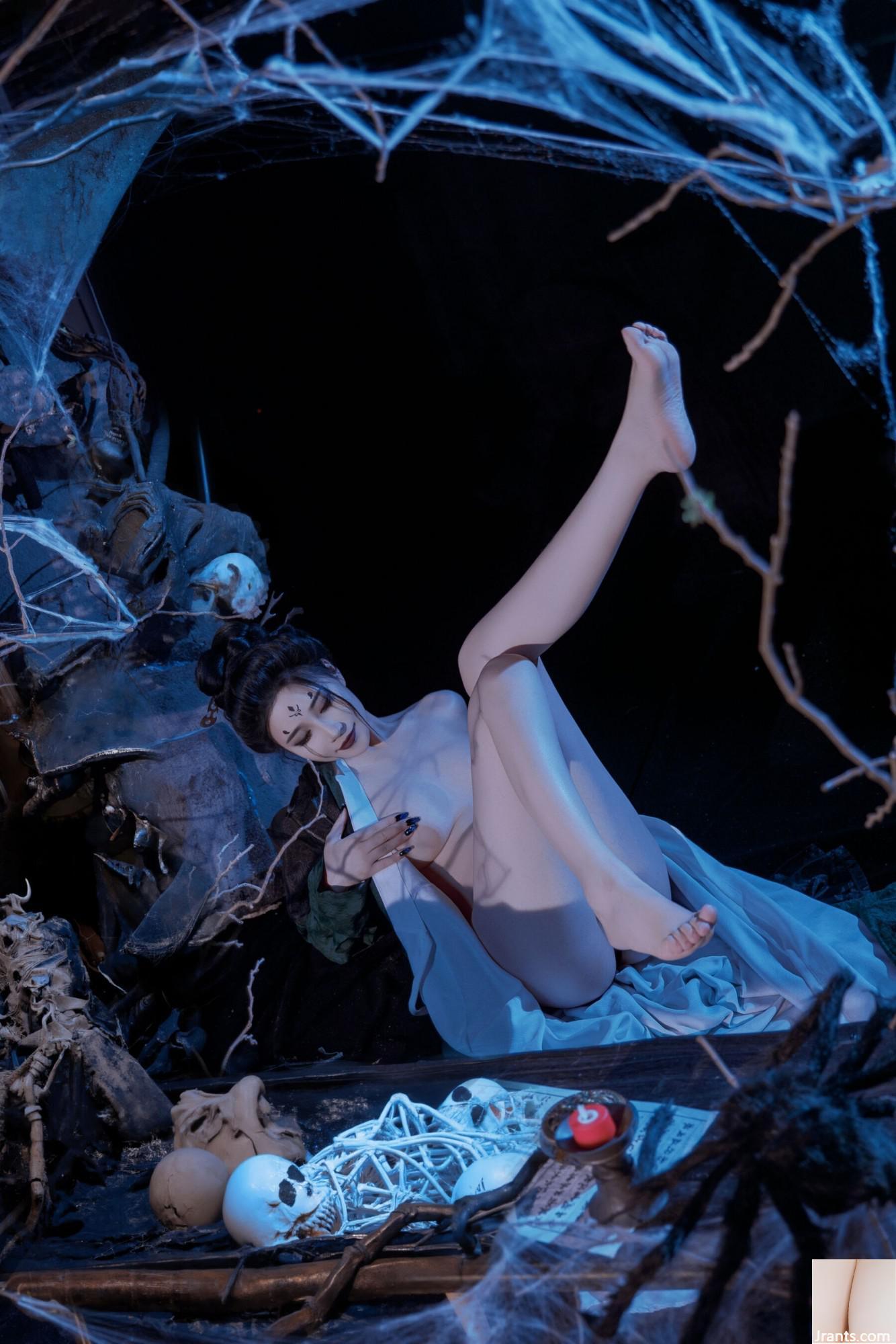 Nian Nian (Ảnh) Huyền thoại đen Ngộ Không “Em gái nhện Jing Si Mei” (80P) - Ảnh 33