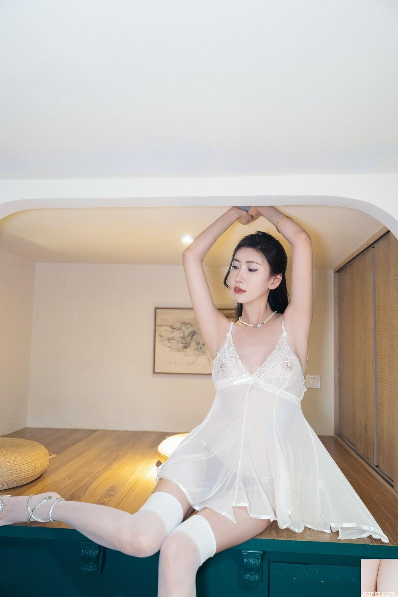 Váy gạc trắng Zhang Pengpeng-Yun (92P) - Ảnh 21