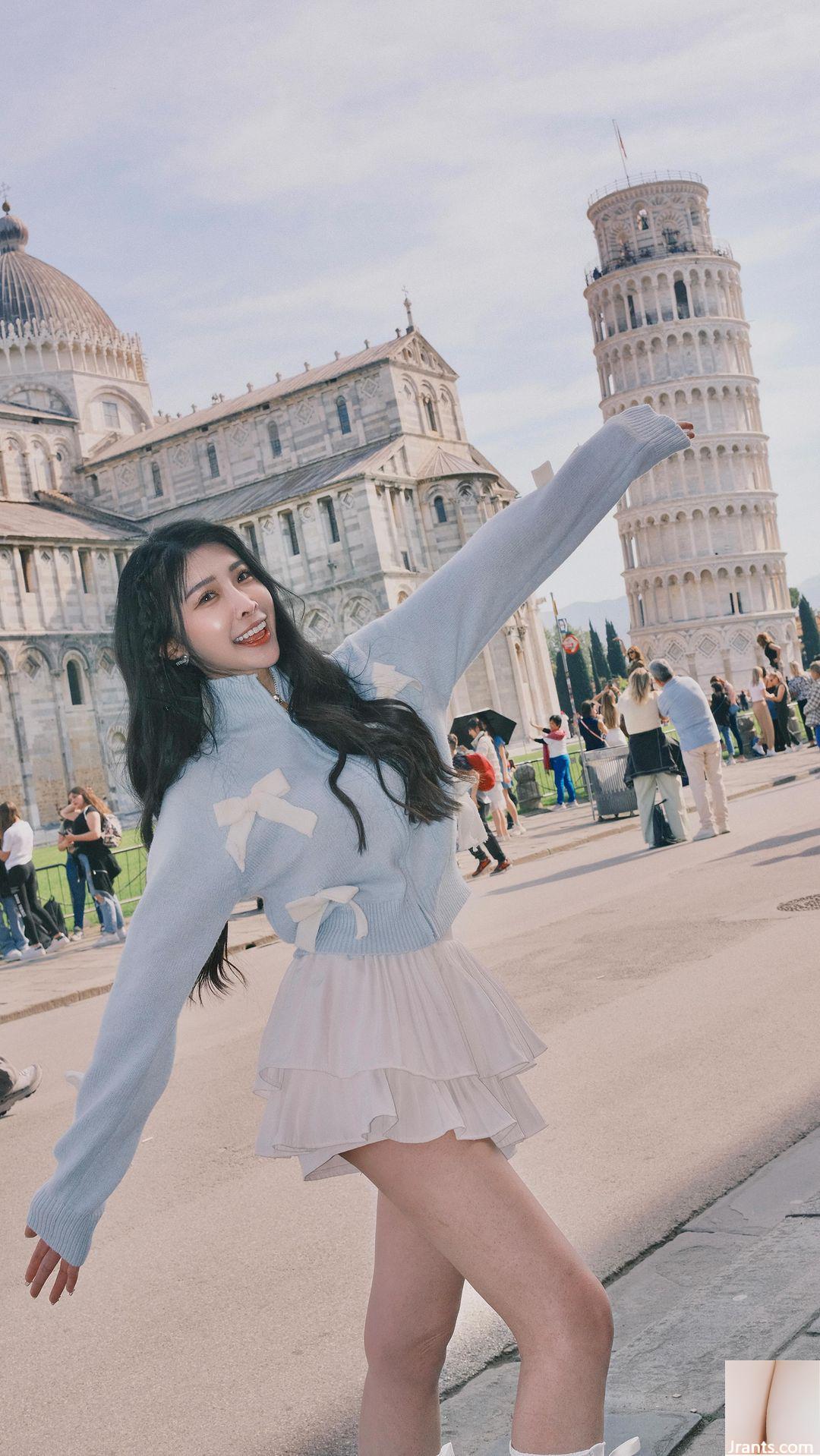 Thanh lịch và nóng bỏng! Rãnh sâu trắng như tuyết của “Li Xiangning Phoebe” siêu hấp dẫn (25P) - Ảnh 6