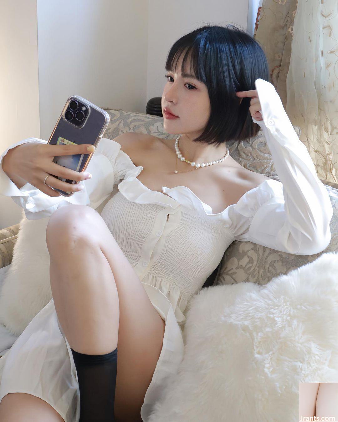 Ảnh trẻ trung xinh đẹp “youzi uuu” – Nhìn thôi là yêu em (41P) - Ảnh 16