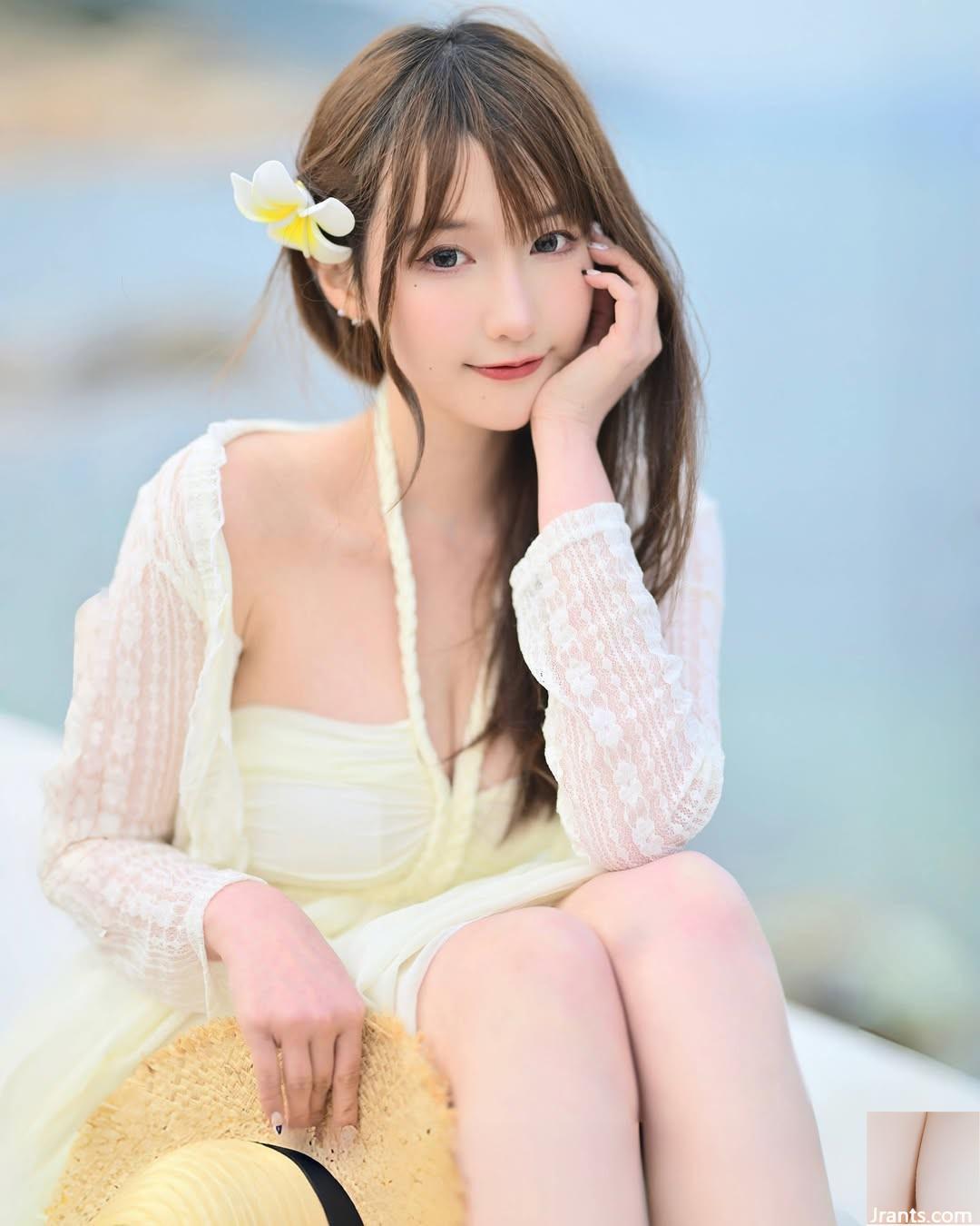 Người đẹp quyến rũ “Kế Tử” thu hút sự chú ý của bạn với đôi mắt quyến rũ và bộ ngực căng tròn (10P) - Ảnh 3