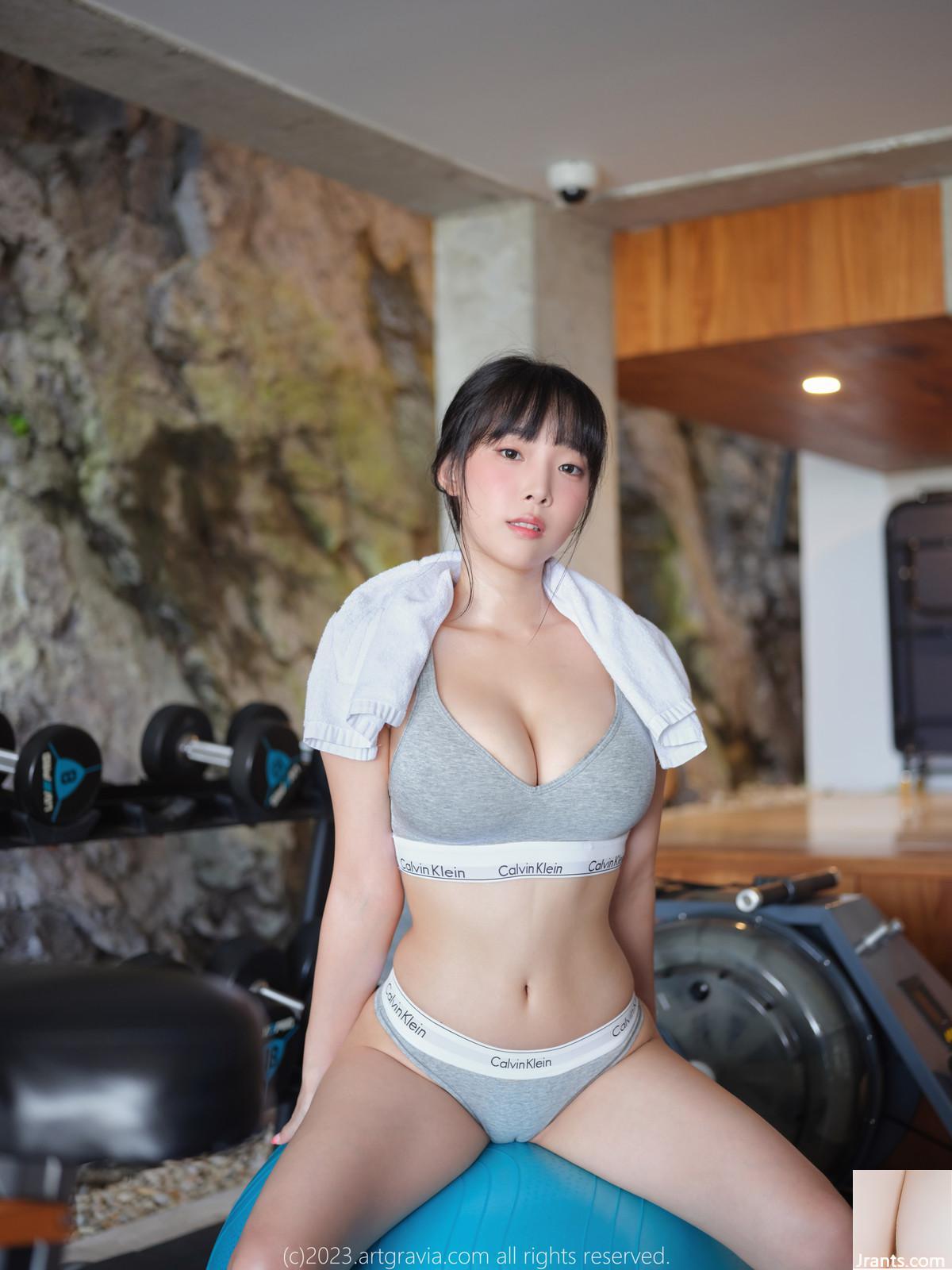 (Kang Inkyung 叴!!锟斤拷) Khoe ngực và thân hình gợi cảm dưới rãnh sâu thì hôi quá (45P) - Ảnh 15