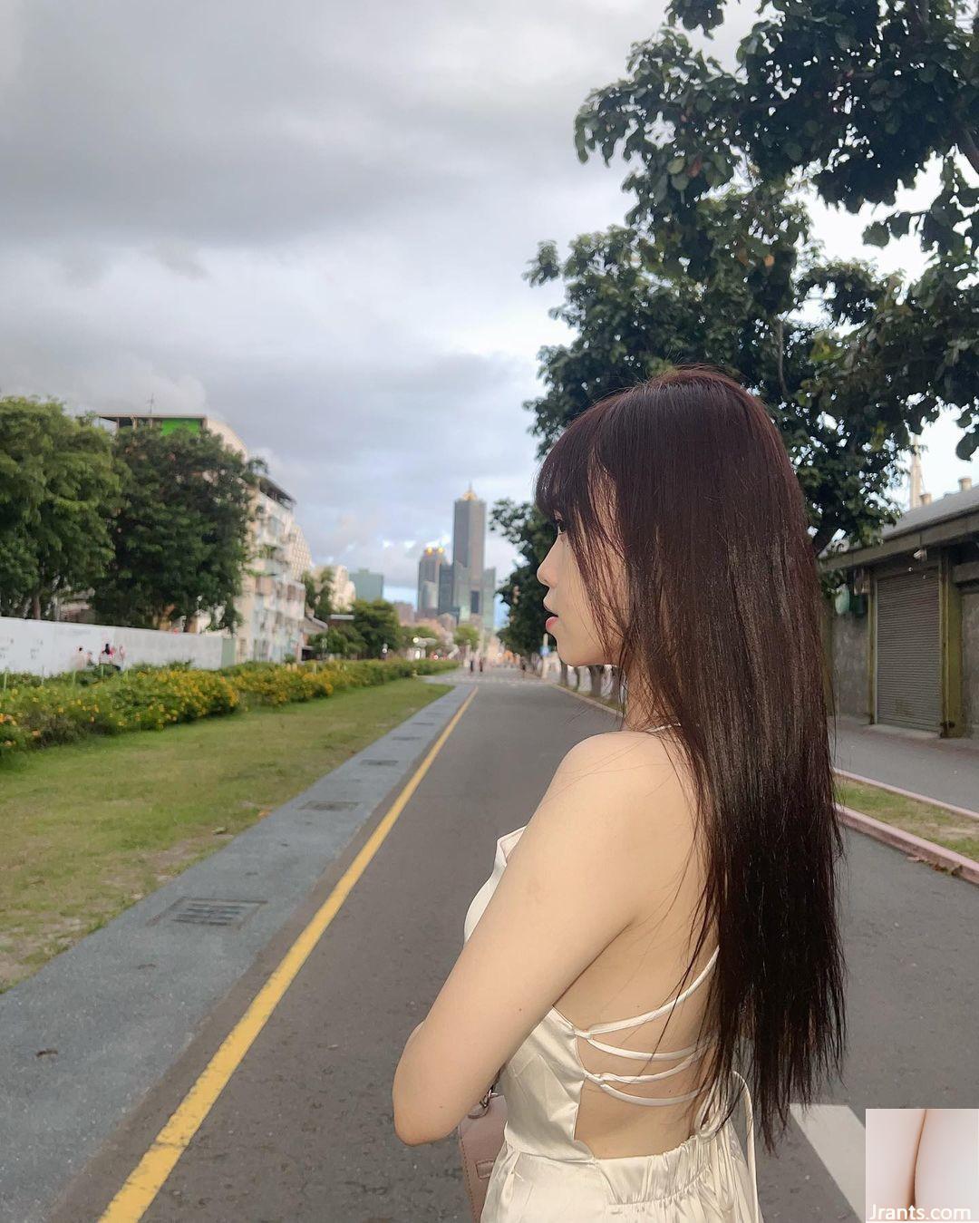 “Wanwan” với đôi mắt to ngấn nước và bộ ngực dài không thể che giấu sự phấn khích khi nhìn vào (13P) - Ảnh 11