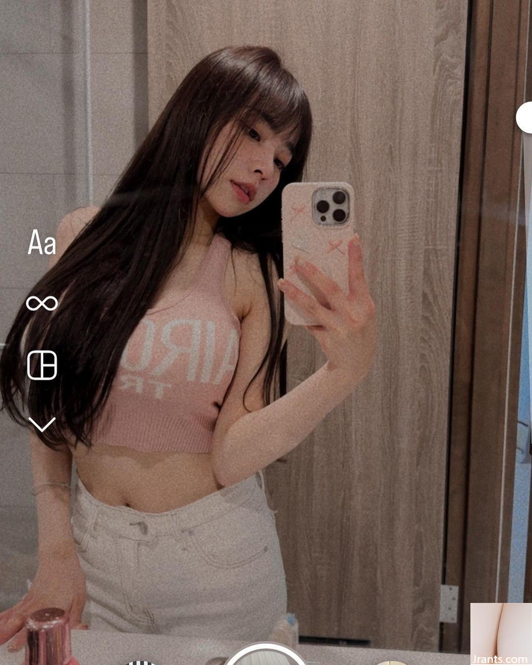 “Wanwan” với đôi mắt to ngấn nước và bộ ngực dài không thể che giấu sự phấn khích khi nhìn vào (13P) - Ảnh 7