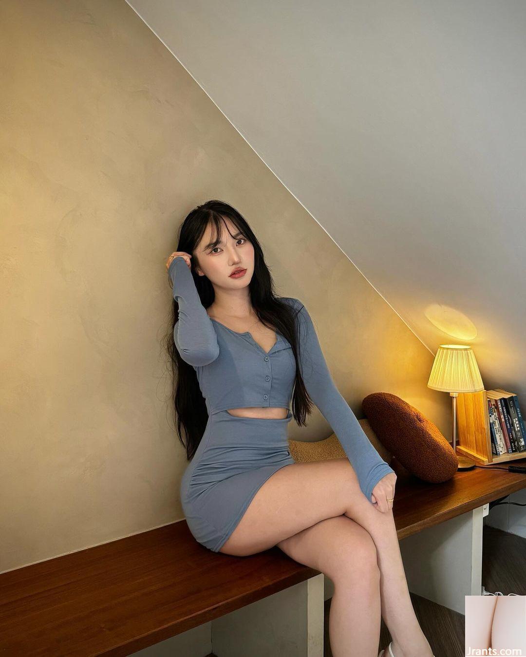 Vóc người thấp, ngực khủng “Huya” dáng người mảnh khảnh và đường cong quyến rũ (45P) - Ảnh 28