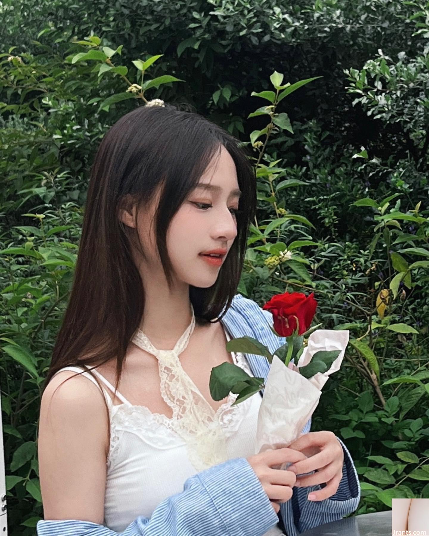 Đường cong quyến rũ của “Yujin Crystal Cai Cai CC” và bộ ngực đẹp độc ác thật quyến rũ (15P) - Ảnh 4