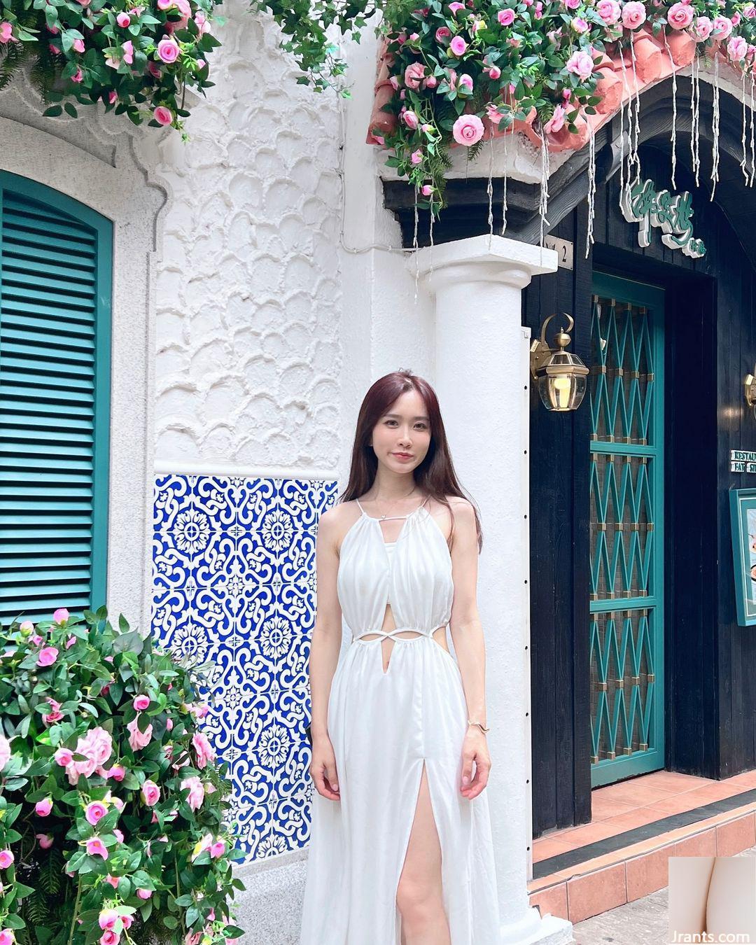 Người nổi tiếng nóng bỏng trên Internet “A Gong” Đường cong ngực bên hông của Hun Guo không thể cưỡng lại (17P) - Ảnh 16