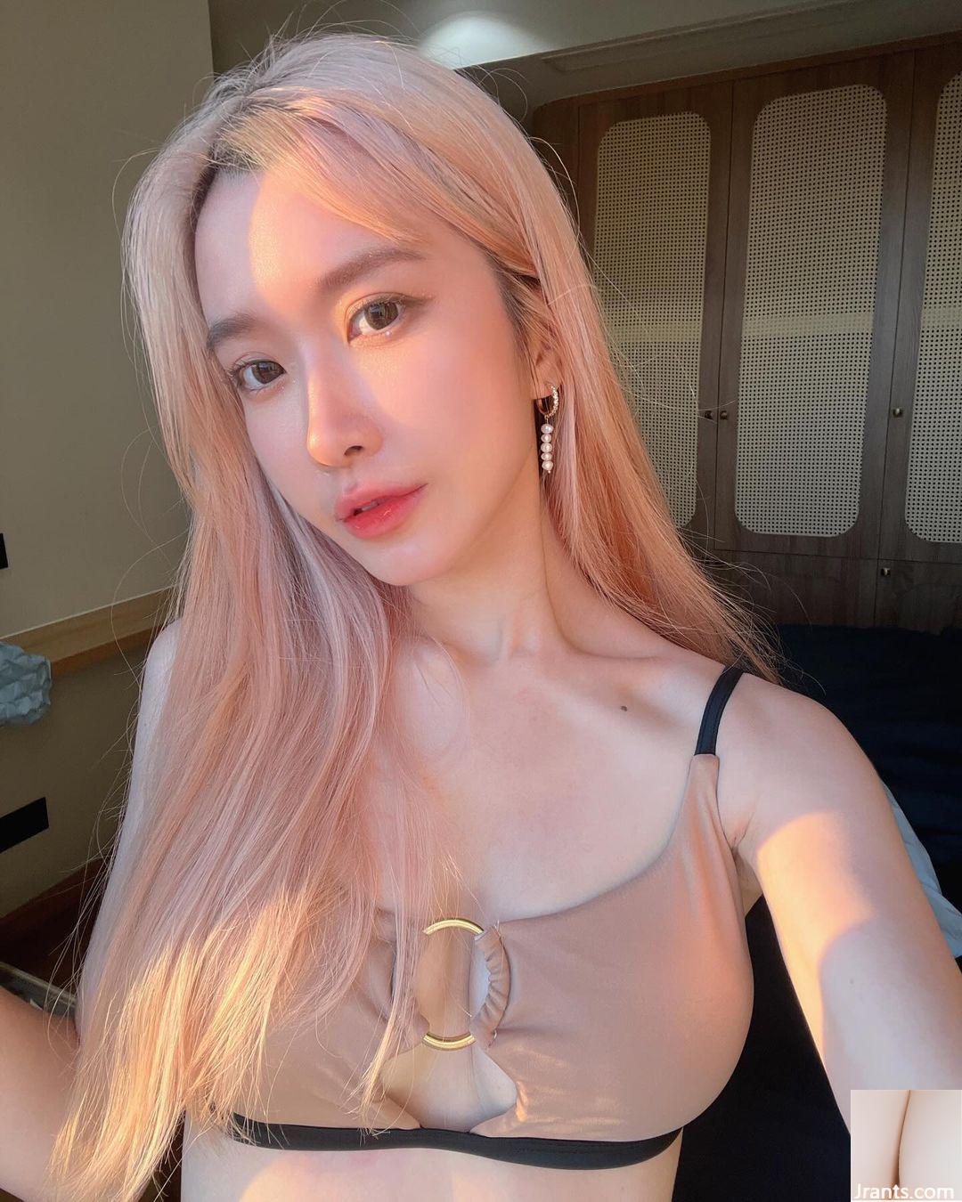 Người nổi tiếng nóng bỏng trên Internet “A Gong” Đường cong ngực bên hông của Hun Guo không thể cưỡng lại (17P) - Ảnh 9