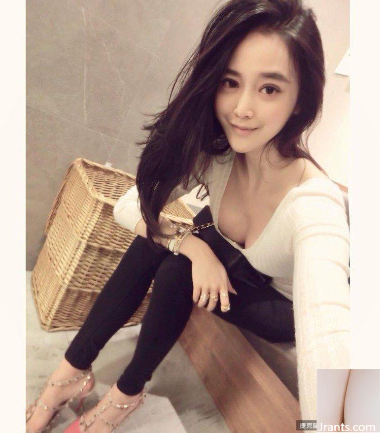 Ranie Yang, bà chủ chụp ảnh trực tuyến trong trang phục treo quần, dữ dằn, tròn trịa và bụ bẫm, hãy nhanh chóng xòe quần áo ra (69P) - Ảnh 68