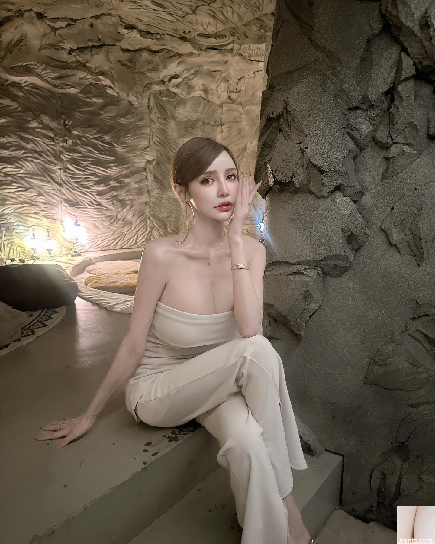 (Tong Yuan hsin Yuan Xin” Thân hình trắng nõn dịu dàng đáng ghen tị và hình ảnh mê hoặc (37P) - Ảnh 11