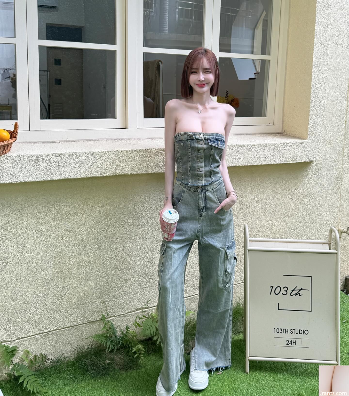 (Tong Yuan hsin Yuan Xin” Thân hình trắng nõn dịu dàng đáng ghen tị và hình ảnh mê hoặc (37P) - Ảnh 37