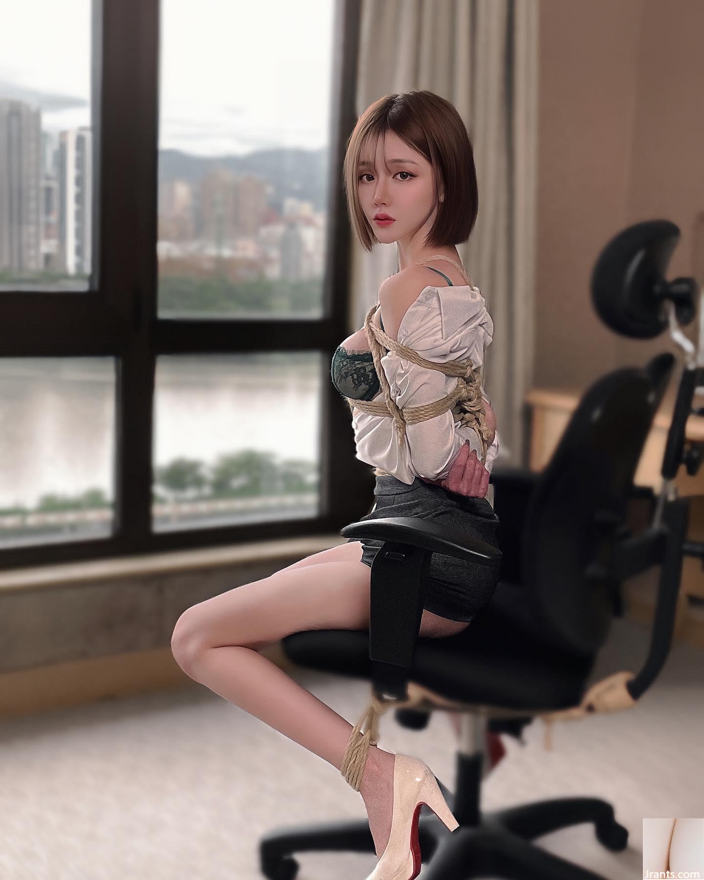 Chất liệu hot bird “Lin Suan” có vẻ ngoài ngọt ngào và vòng eo gợi cảm hoàn hảo (27P)